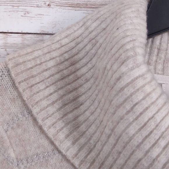 Style & Co Embellished Cowl Neck Sweater Medium - Picture 8 of 9